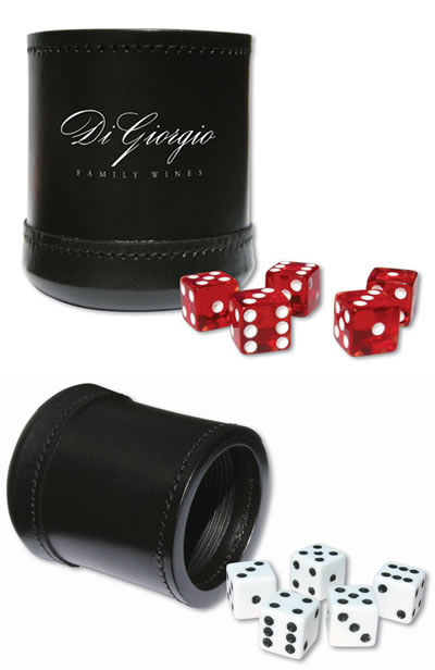 Oval and Round Custom Dice Cups